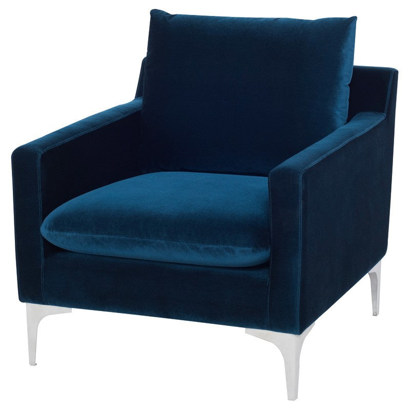 Nuevo - HGSC377 - Occasional Chair - Anders - Midnight Blue