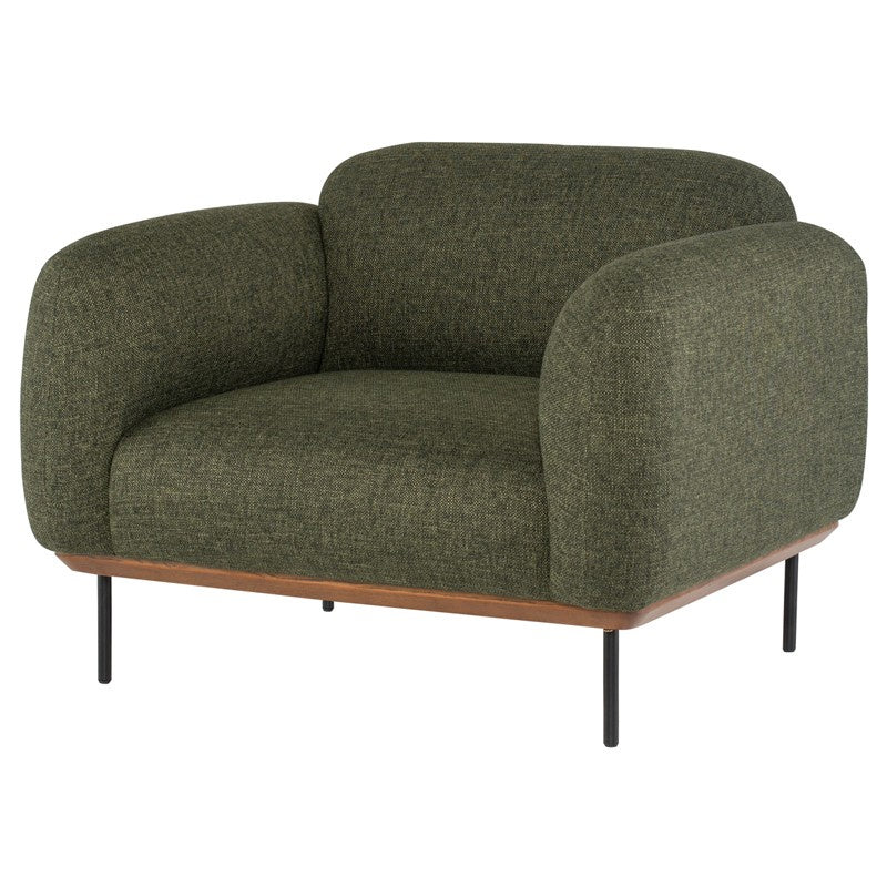 Nuevo - HGSC380 - Occasional Chair - Benson - Hunter Green Tweed