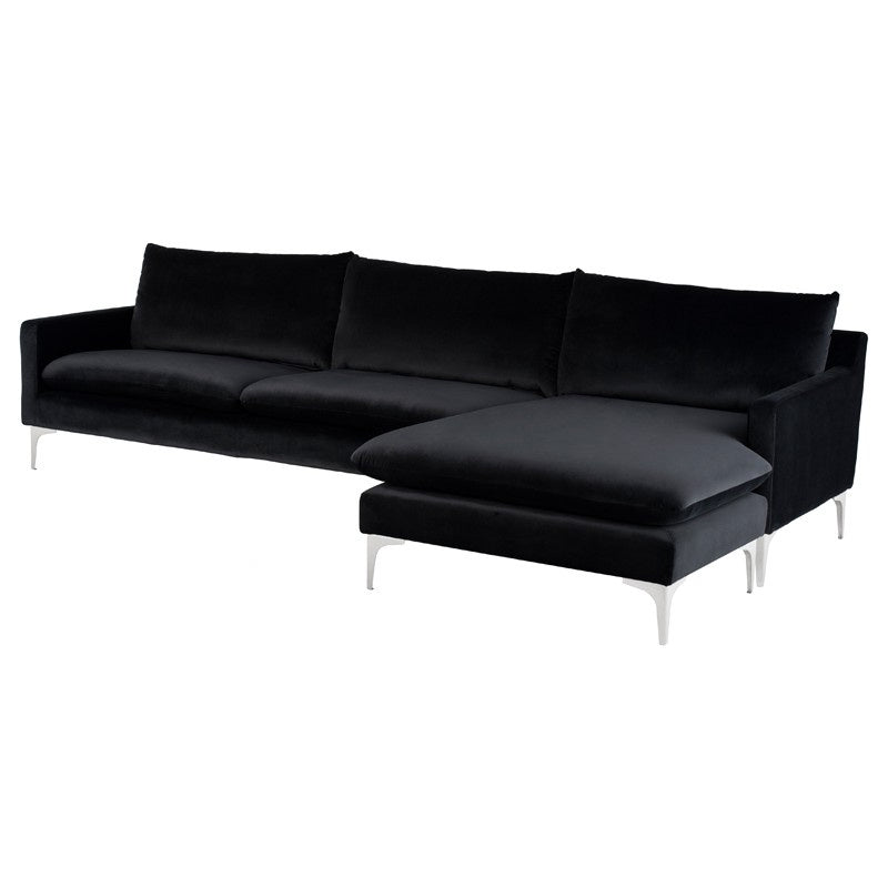 Nuevo - HGSC453 - Sectional - Anders - Black