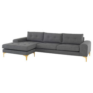 Nuevo - HGSC508 - Sectional - Colyn - Shale Grey