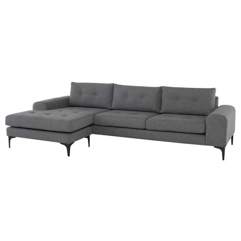 Nuevo - HGSC513 - Sectional - Colyn - Shale Grey