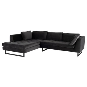 Nuevo - HGSC521 - Sectional - Janis - Shadow Grey