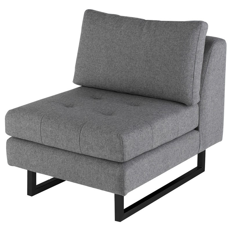 Nuevo - HGSC553 - Sofa Extension - Janis - Shale Grey