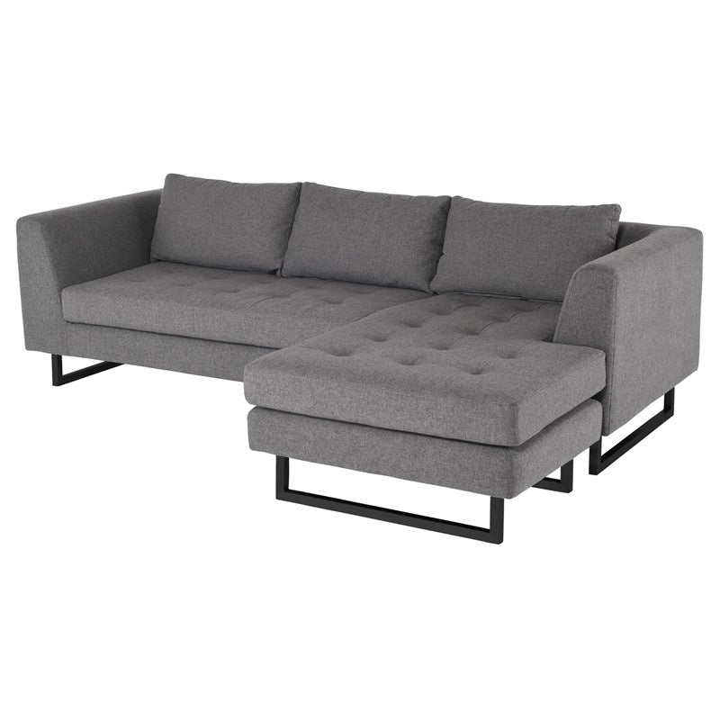 Nuevo - HGSC562 - Sectional - Matthew - Shale Grey