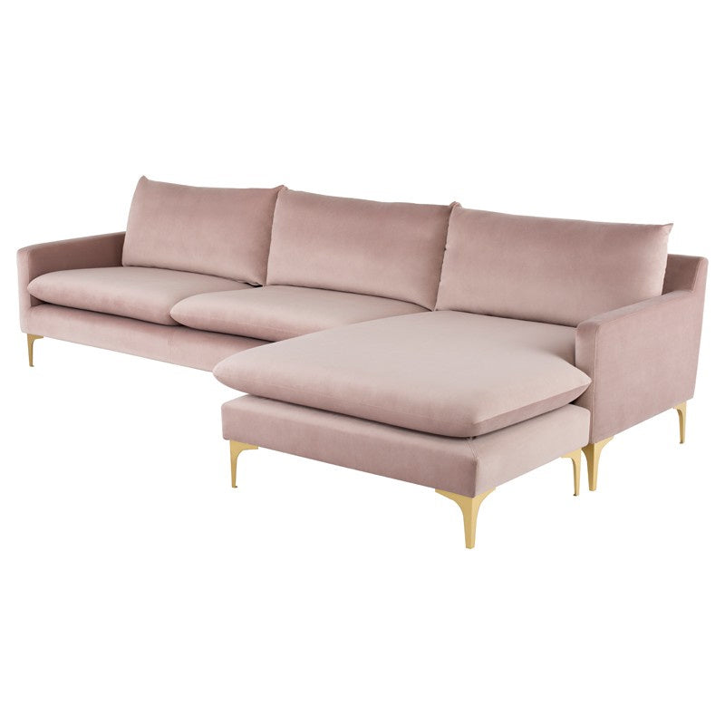 Nuevo - HGSC574 - Sectional - Anders - Blush