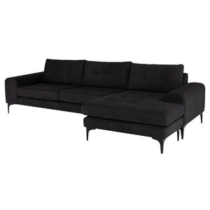 Nuevo - HGSC622 - Sectional - Colyn - Coal