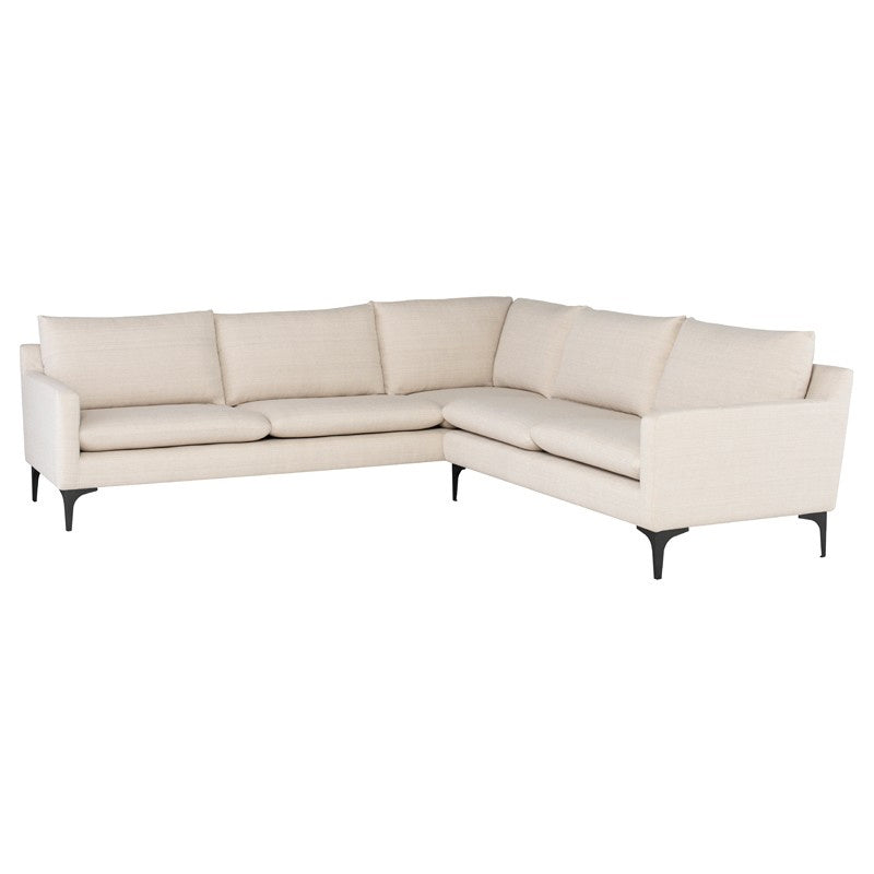 Nuevo - HGSC667 - L Sectional - Anders - Sand