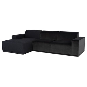 Nuevo - HGSC714 - Sectional - Leo - Shadow Grey