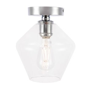 Elegant Lighting - LD2254C - One Light Flush Mount - Gene - Chrome