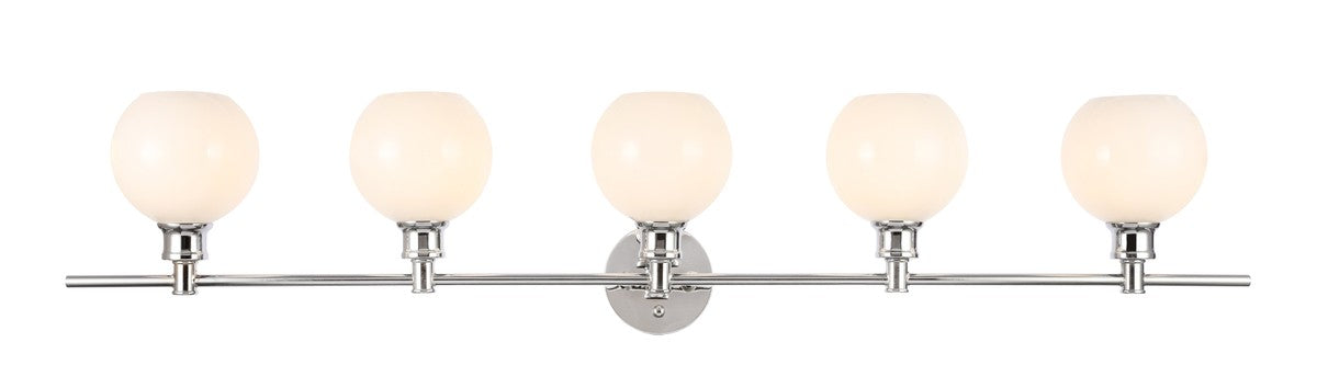 Elegant Lighting - LD2327C - Five Light Wall Sconce - Collier - Chrome