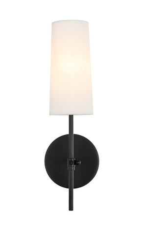 Elegant Lighting - LD6004W5BK - One Light Wall Sconce - Mel - black