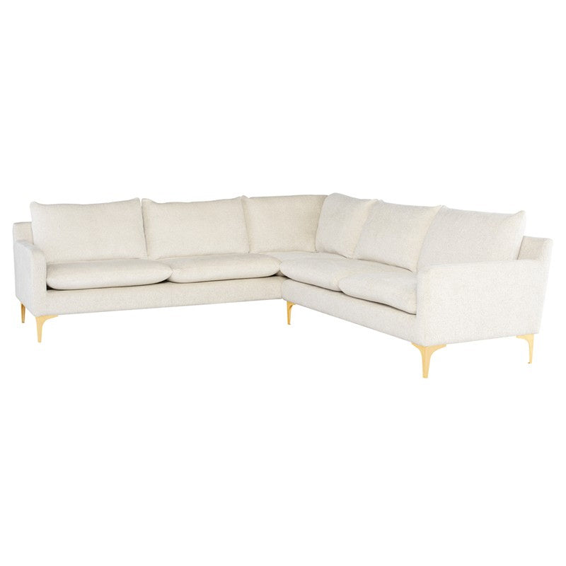 Nuevo - HGSC845 - L Sectional - Anders - Coconut