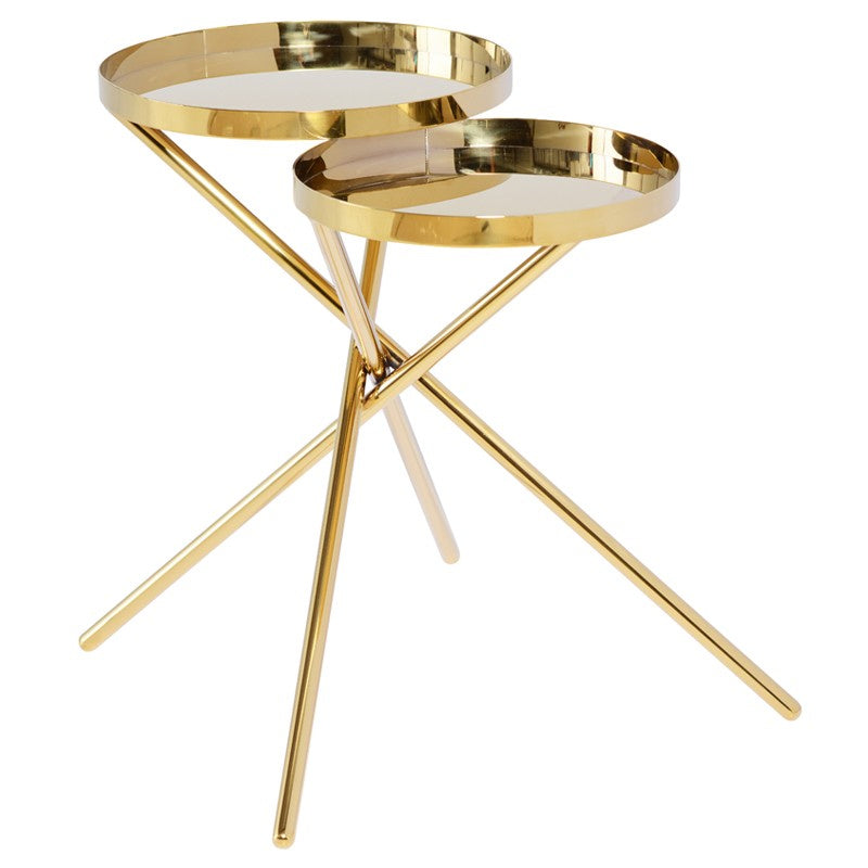 Nuevo - HGSX399 - Side Table - Olivia - Gold