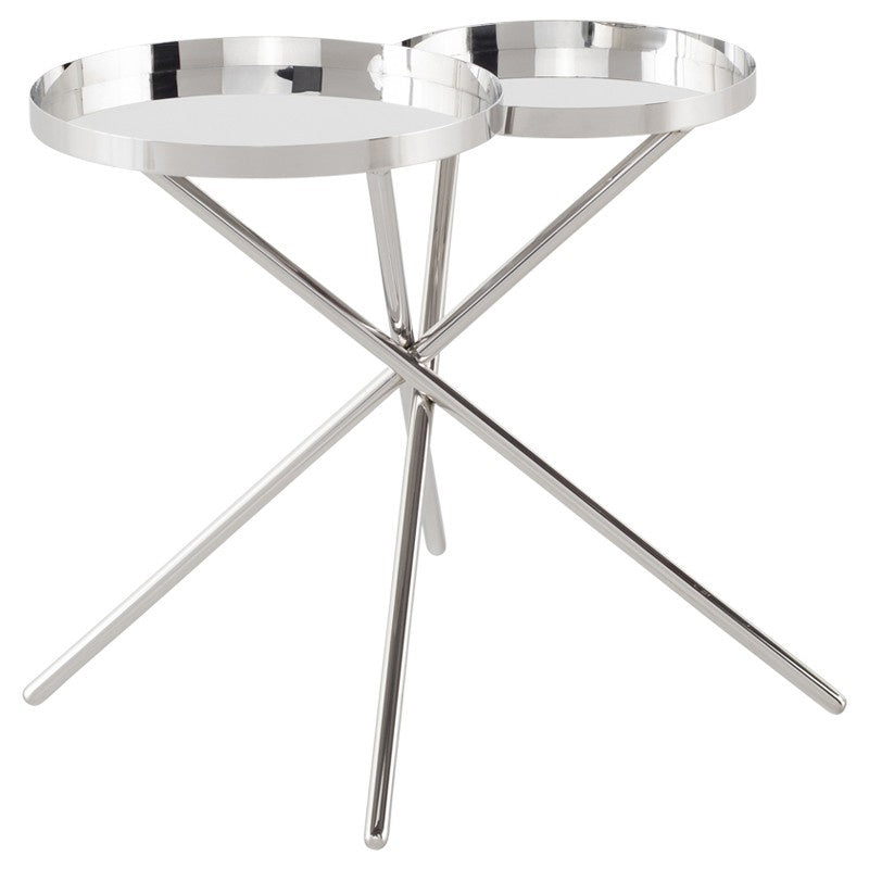 Nuevo - HGSX481 - Side Table - Olivia - Silver