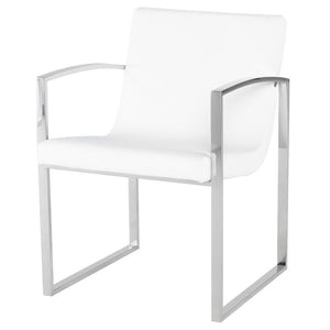 Nuevo - HGTB381 - Dining Chair - Clara - White