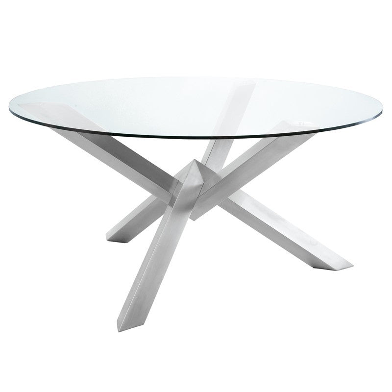 Nuevo - HGTB384 - Dining Table - Costa - Silver