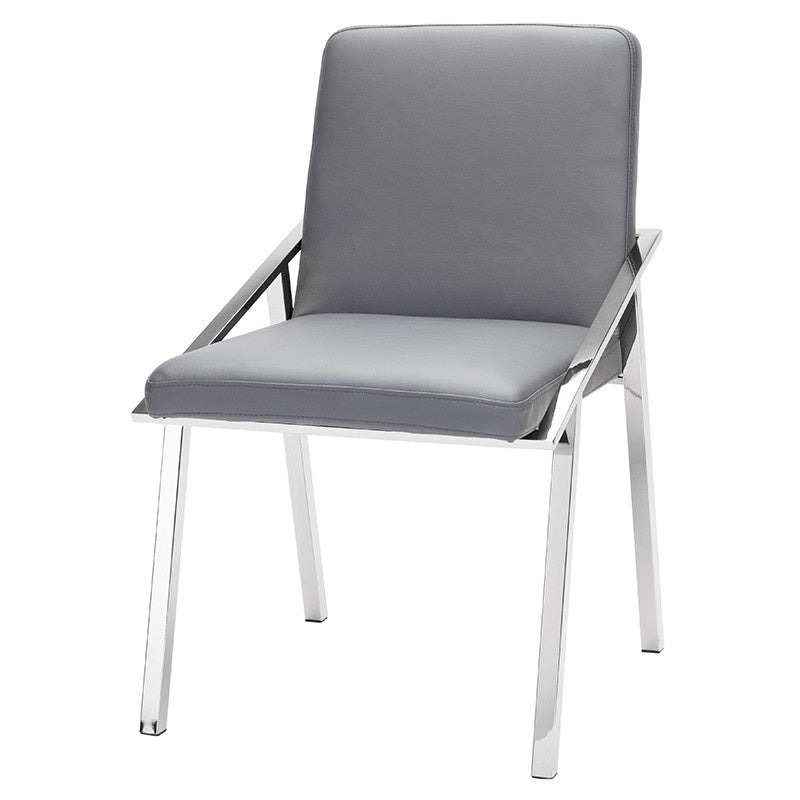 Nuevo - HGTB436 - Dining Chair - Nika - Grey