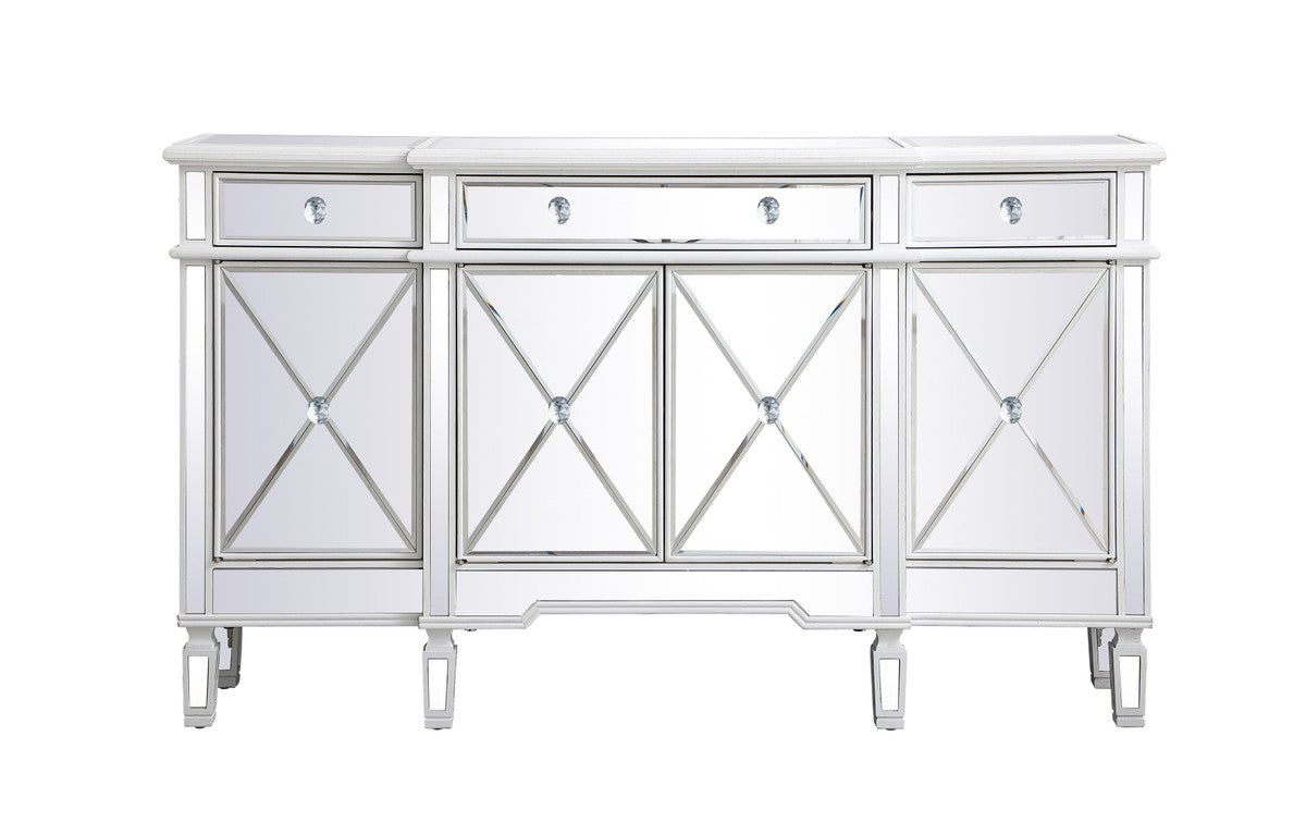 Elegant Lighting - MF6-1001AW - Credenza - Contempo - Antique White