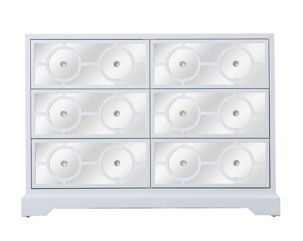 Elegant Lighting - MF81017WH - Cabinet - Modern - White