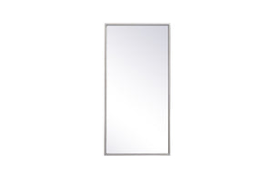 Elegant Lighting - MR41428S - Mirror - Monet - Silver