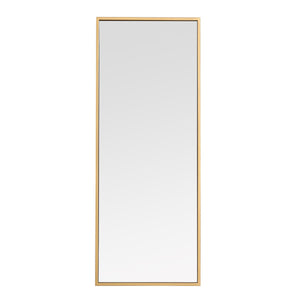 Elegant Lighting - MR41436BR - Mirror - Monet - Brass
