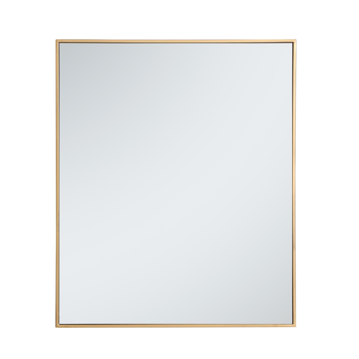 Elegant Lighting - MR43036BR - Mirror - Monet - Brass