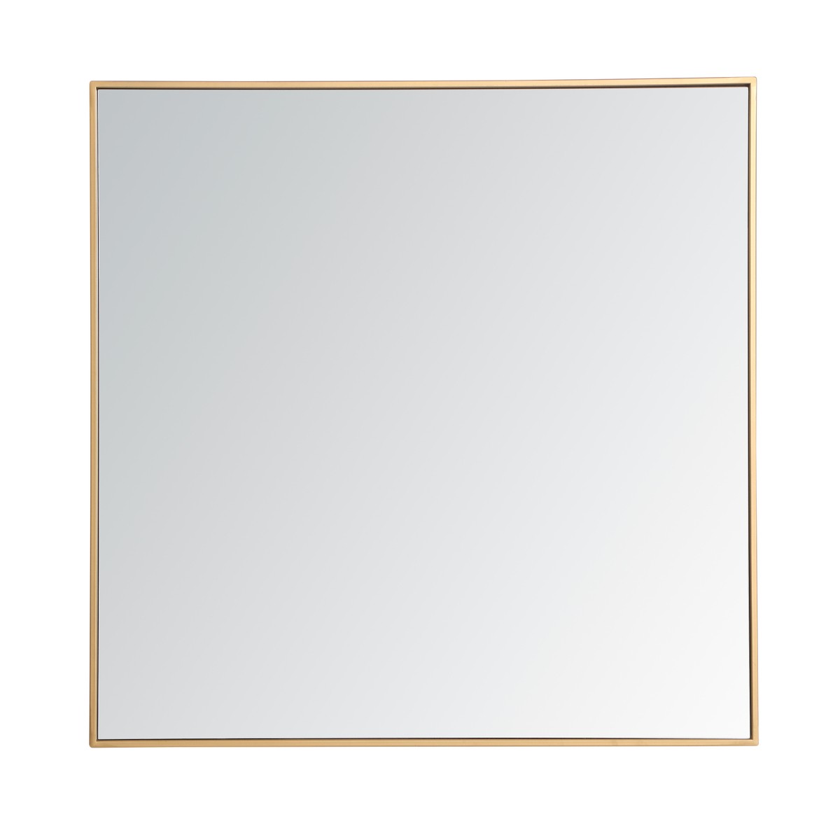 Elegant Lighting - MR43636BR - Mirror - Monet - Brass