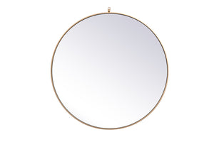 Elegant Lighting - MR4739BR - Mirror - Rowan - Brass