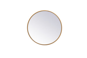 Elegant Lighting - MR4818BR - Mirror - Eternity - Brass