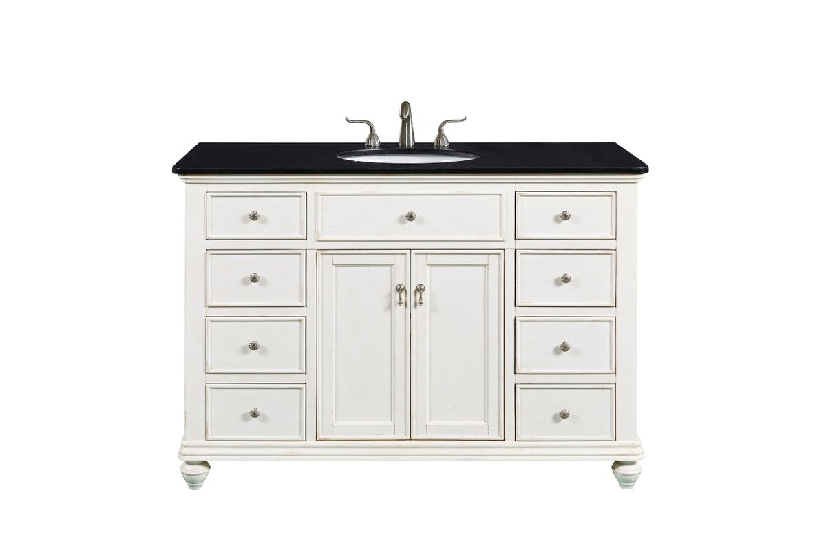 Elegant Lighting - VF12348AW - Single Bathroom Vanity Set - Otto - Antique White