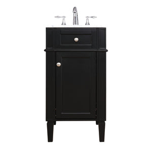 Elegant Lighting - VF12518BK - Bathroom Vanity Set - Park Avenue - Black