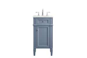 Elegant Lighting - VF12518GR - Single Bathroom Vanity Set - Park Avenue - Grey