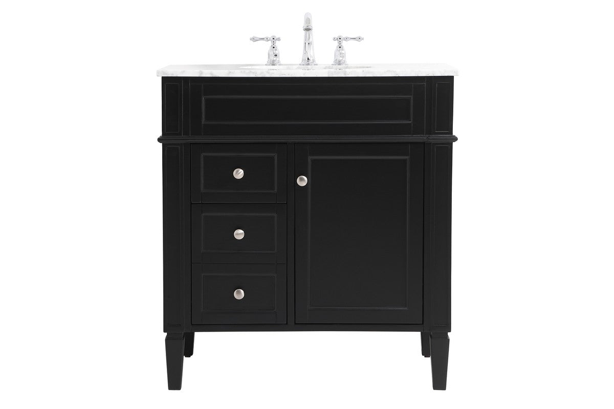 Elegant Lighting - VF12532BK - Bathroom Vanity Set - Park Avenue - Black