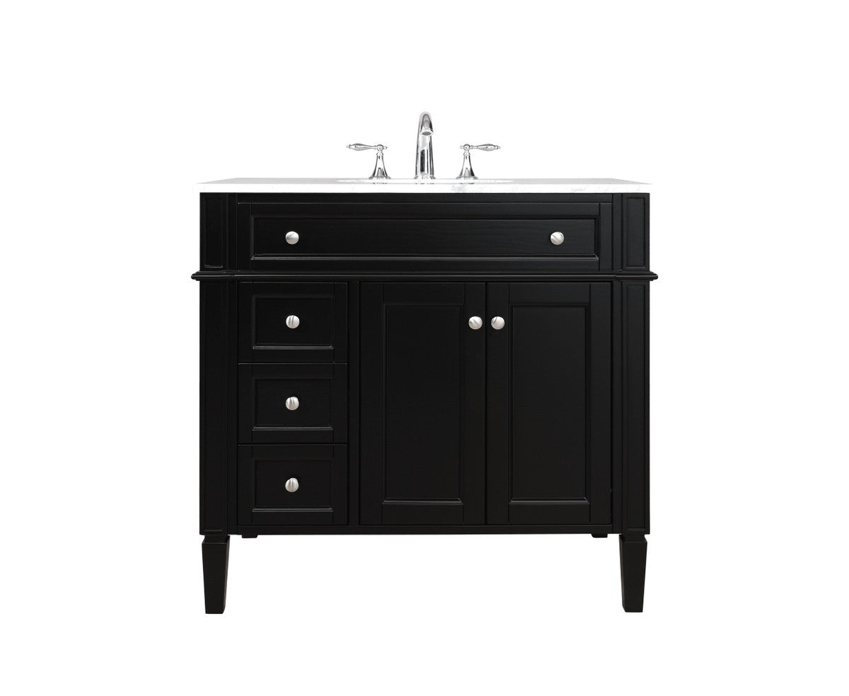 Elegant Lighting - VF12536BK - Bathroom Vanity Set - Park Avenue - Black