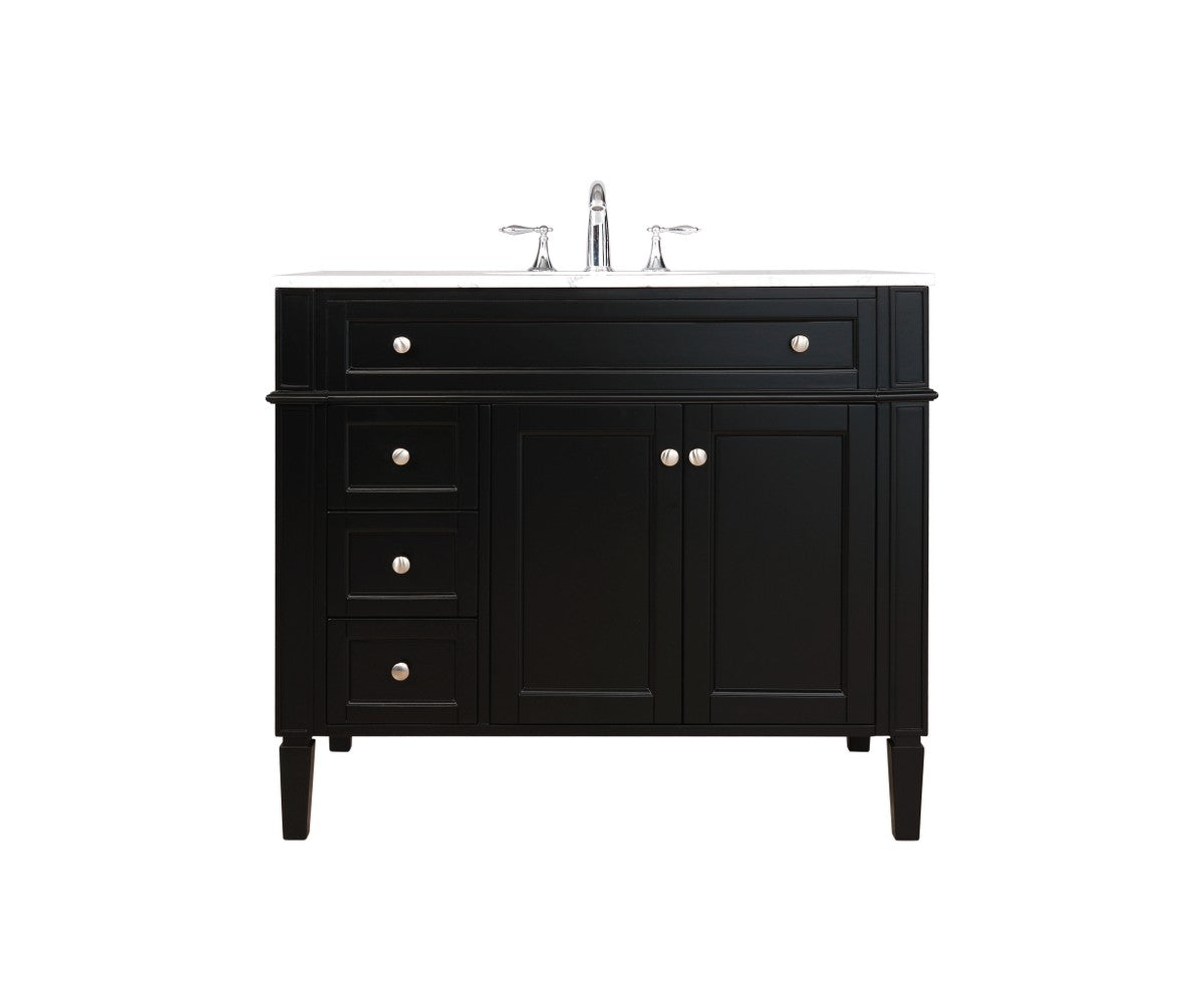 Elegant Lighting - VF12540BK - Bathroom Vanity Set - Park Avenue - Black