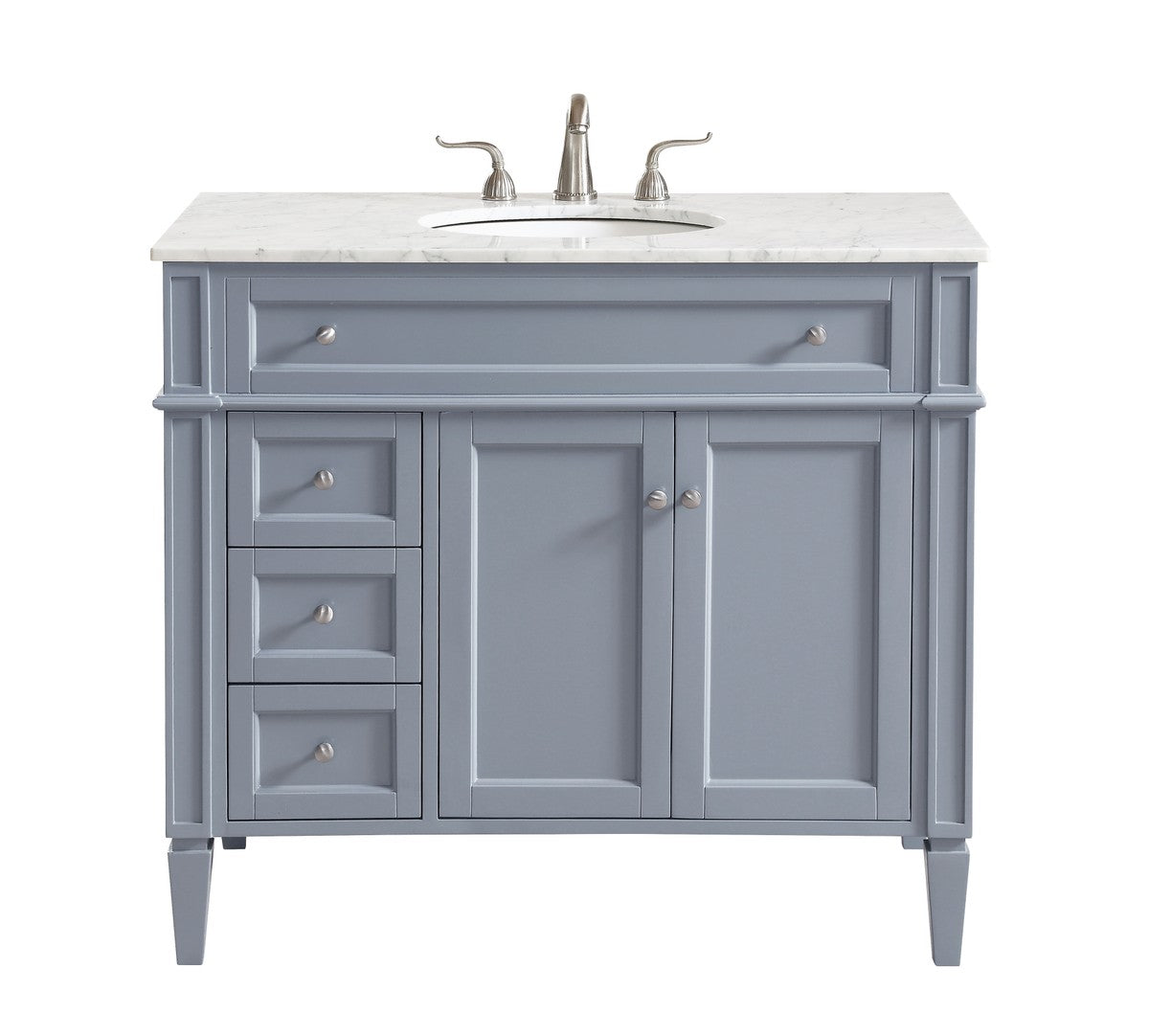 Elegant Lighting - VF12540GR - Single Bathroom Vanity Set - Park Avenue - Grey