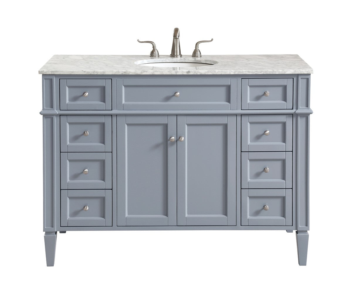 Elegant Lighting - VF12548GR - Single Bathroom Vanity Set - Park Avenue - Grey