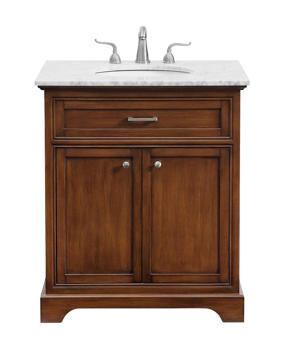 Elegant Lighting - VF15030TK - Single Bathroom Vanity Set - Americana - Teak