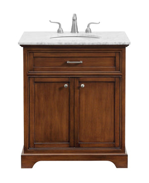 Elegant Lighting - VF15030TK - Single Bathroom Vanity Set - Americana - Teak