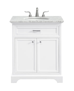 Elegant Lighting - VF15030WH - Single Bathroom Vanity Set - Americana - White