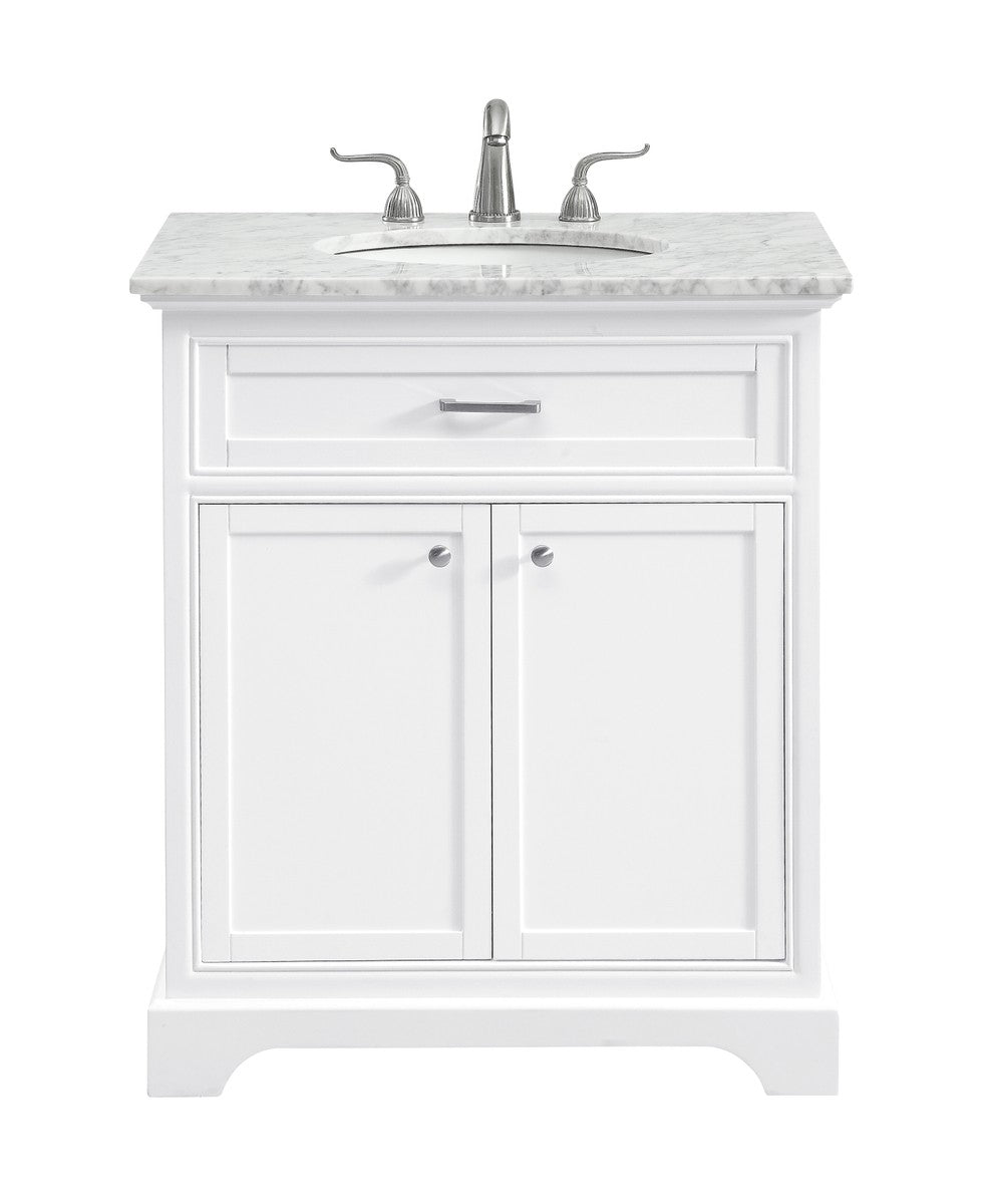 Elegant Lighting - VF15030WH - Single Bathroom Vanity Set - Americana - White