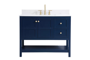 Elegant Lighting - VF16442BL-BS - Bathroom Vanity Set - Theo - Blue