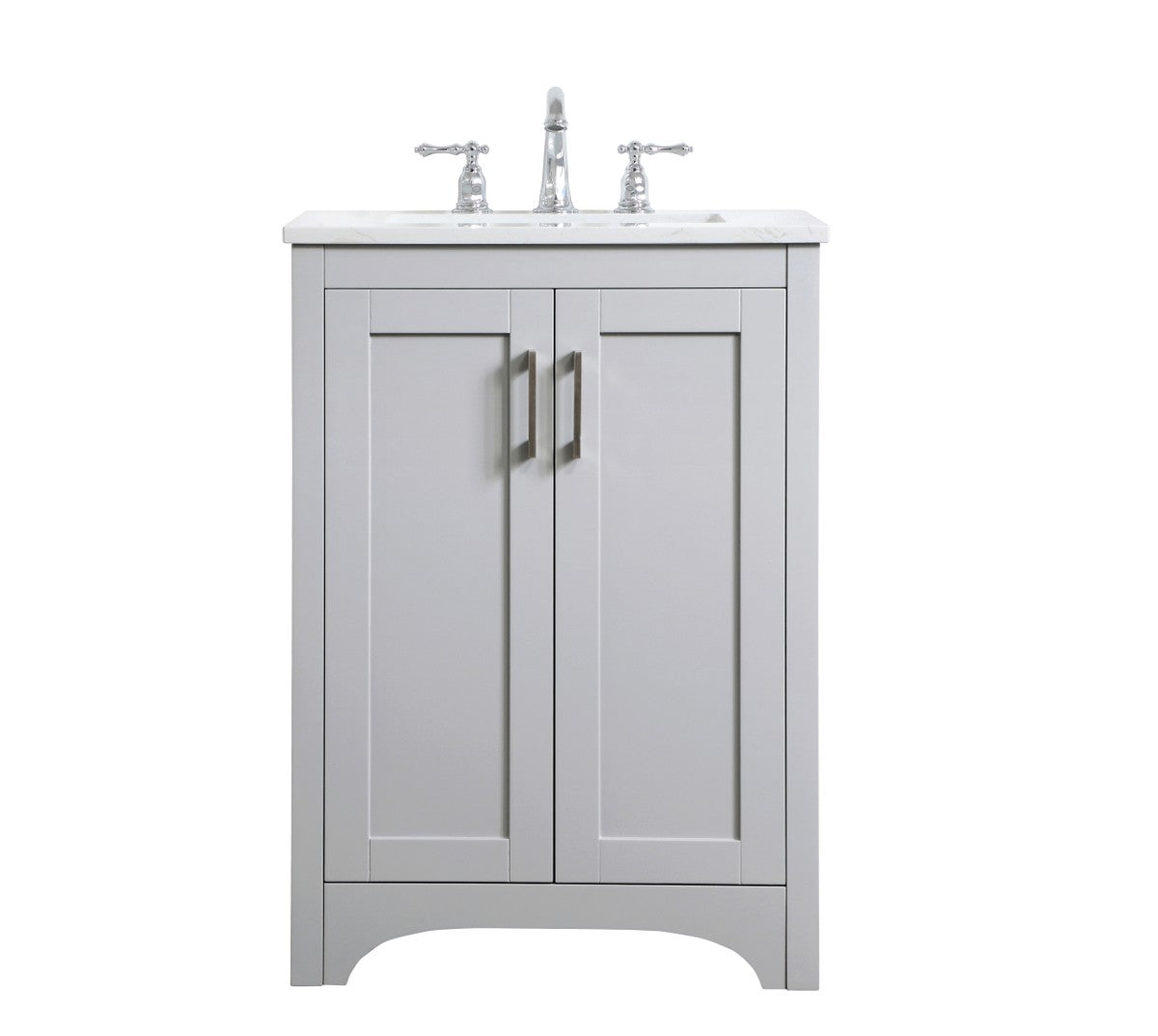 Elegant Lighting - VF17024GR - Single Bathroom Vanity - Moore - Grey