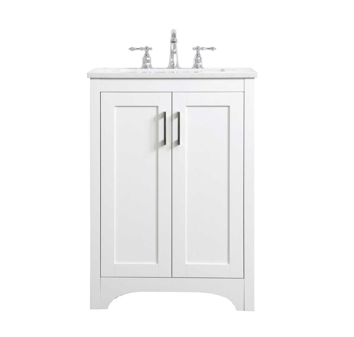 Elegant Lighting - VF17024WH - Single Bathroom Vanity - Moore - White