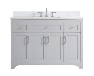 Elegant Lighting - VF17048GR-BS - Bathroom Vanity Set - Moore - Grey