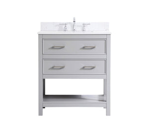 Elegant Lighting - VF19030GR-BS - Bathroom Vanity Set - Sinclaire - Grey