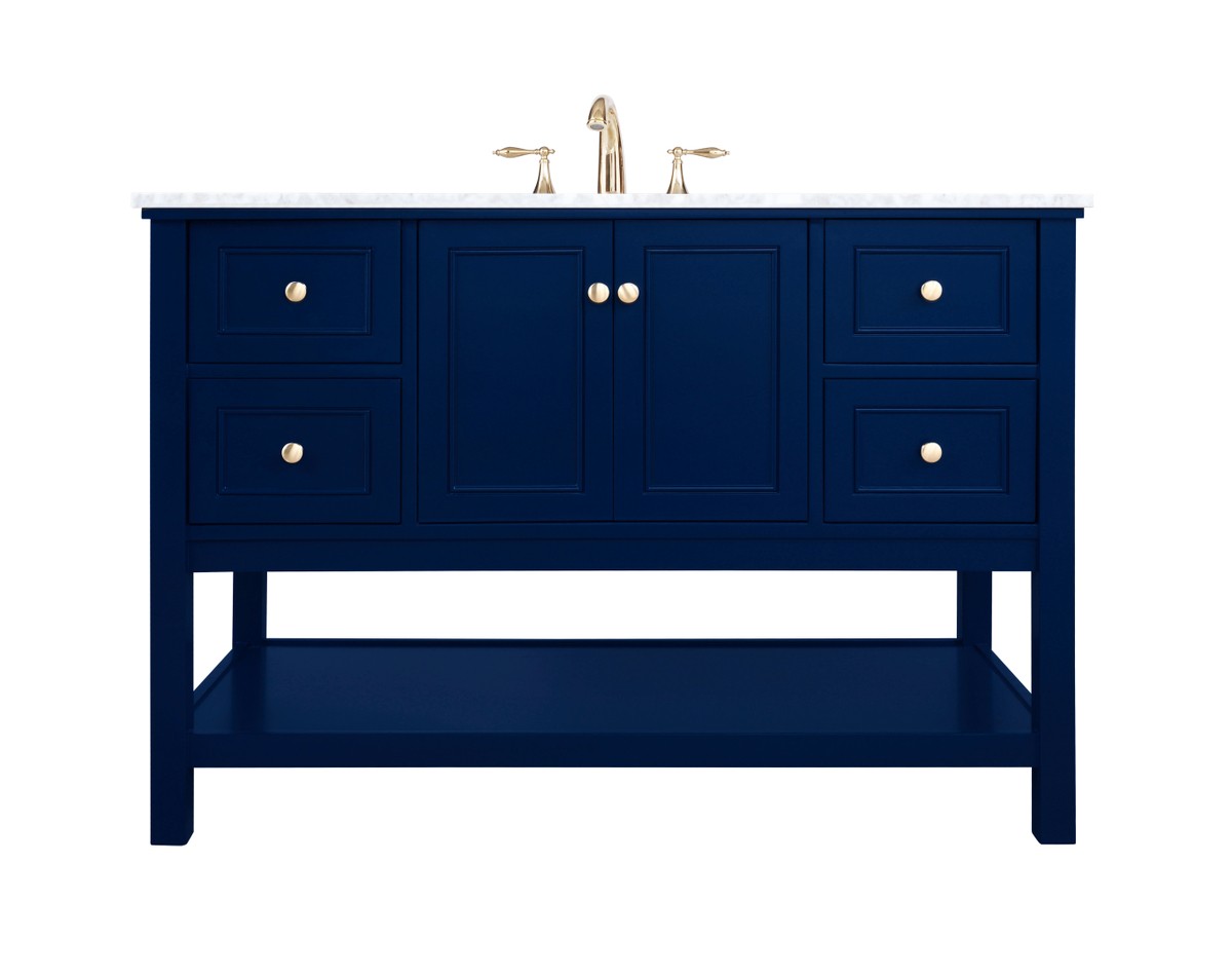 Elegant Lighting - VF27048BL - Bathroom Vanity Set - Metropolis - Blue