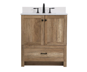 Elegant Lighting - VF2830NT-BS - Bathroom Vanity Set - Soma - Natural Oak