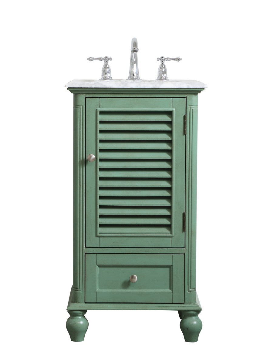 Elegant Lighting - VF30519VM - Single Bathroom Vanity - Rhodes - Vintage Mint