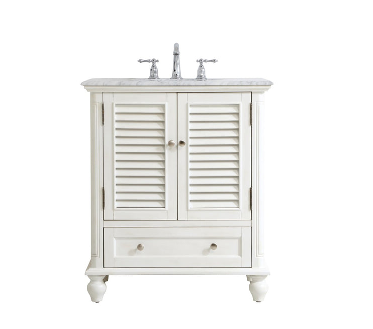Elegant Lighting - VF30530AW - Single Bathroom Vanity - Rhodes - antique white